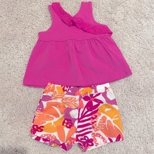 Just One You by Carter’s tropical short set.